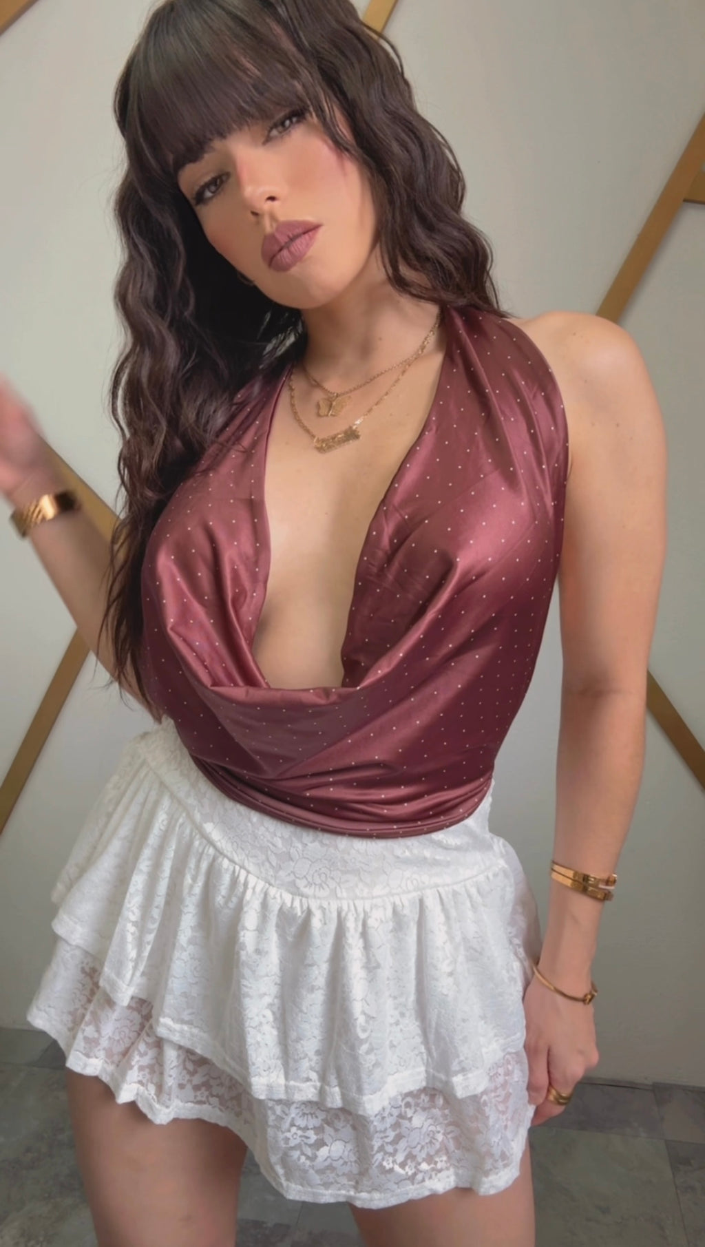 Polkadots Halter top