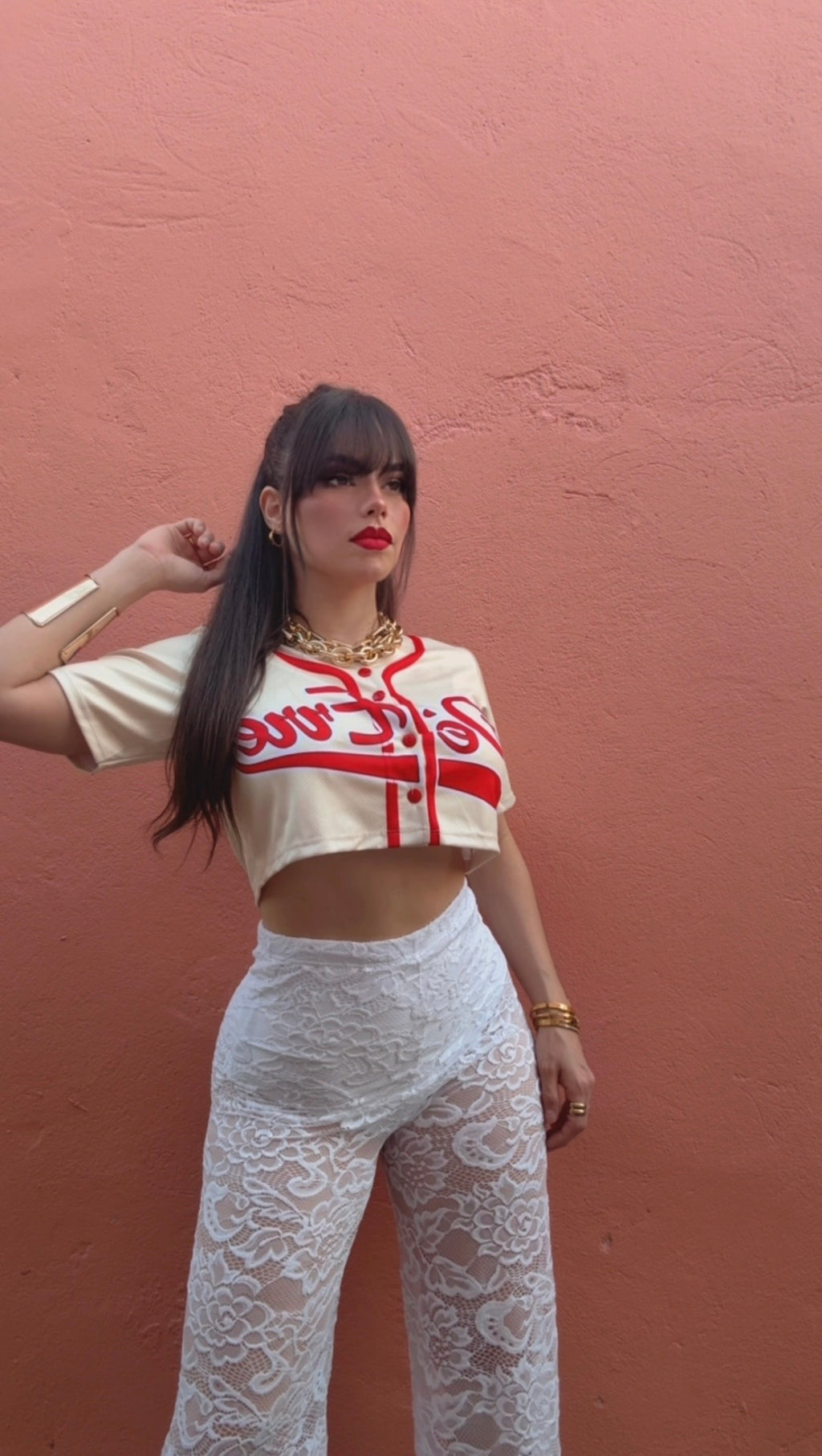 Lace Pant White