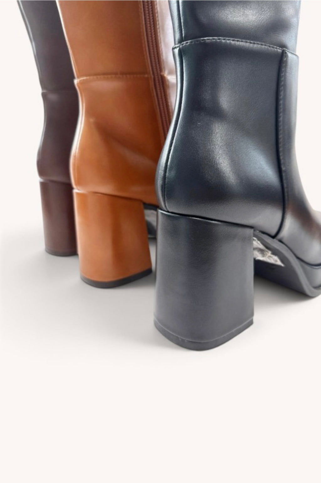 Leather Black Boots