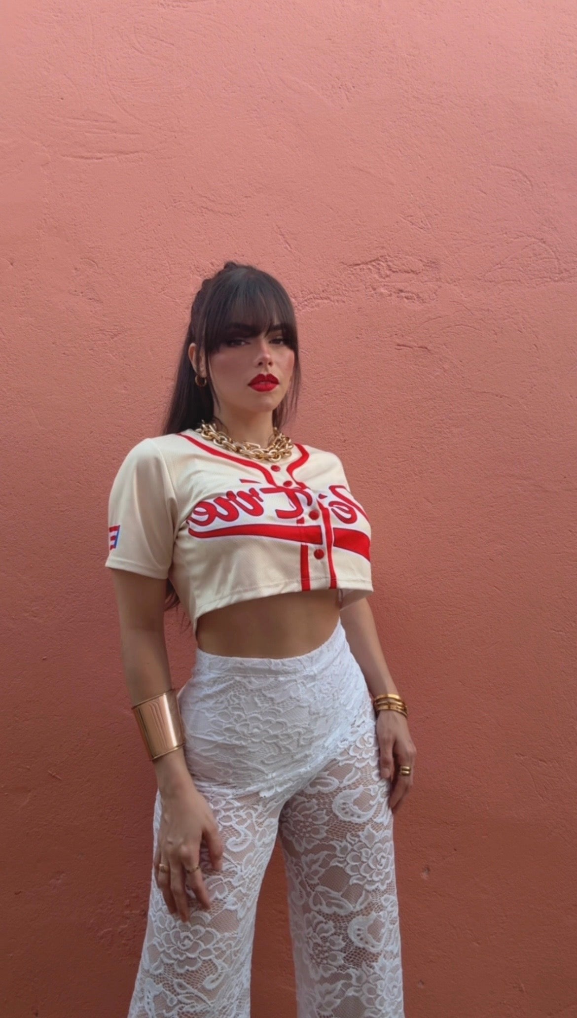 Lace Pant White