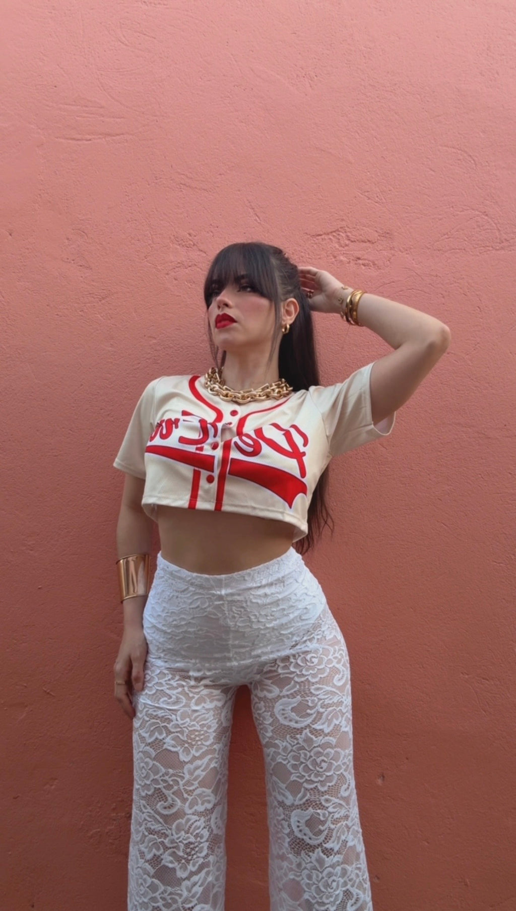 Lace Pant White