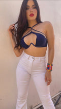 Palazo White Jean