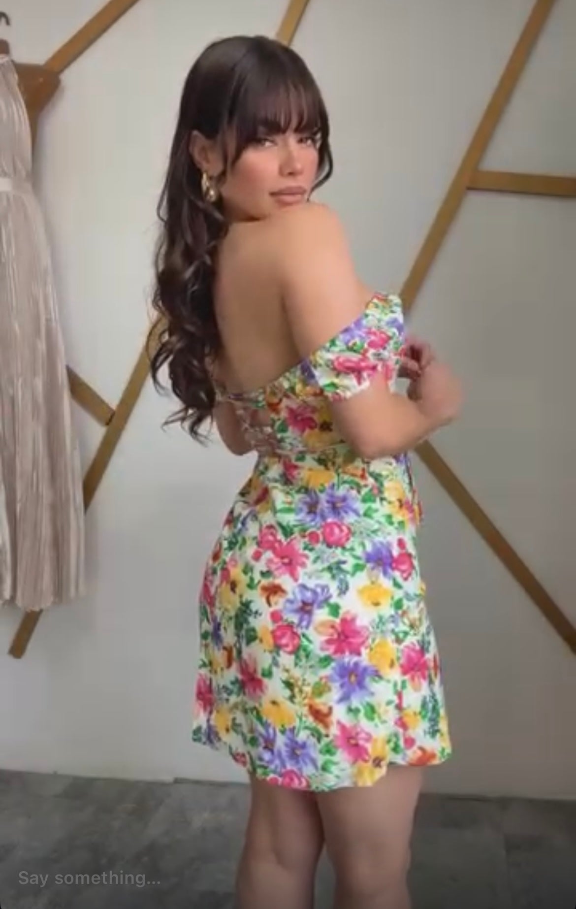 Floral Fancy Dress
