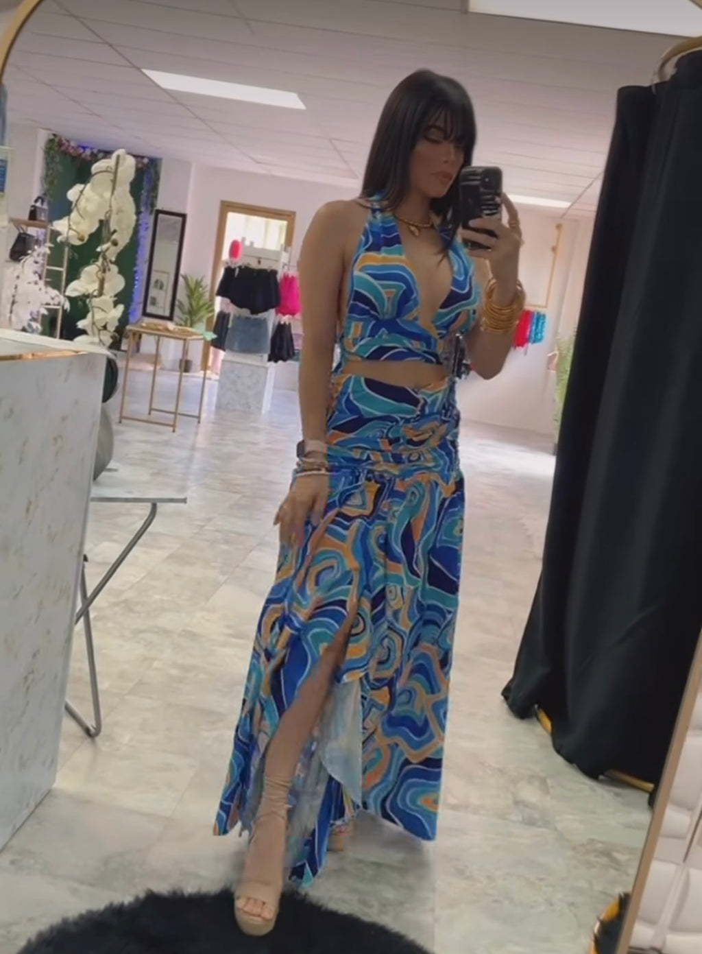 Elena Maxi Set