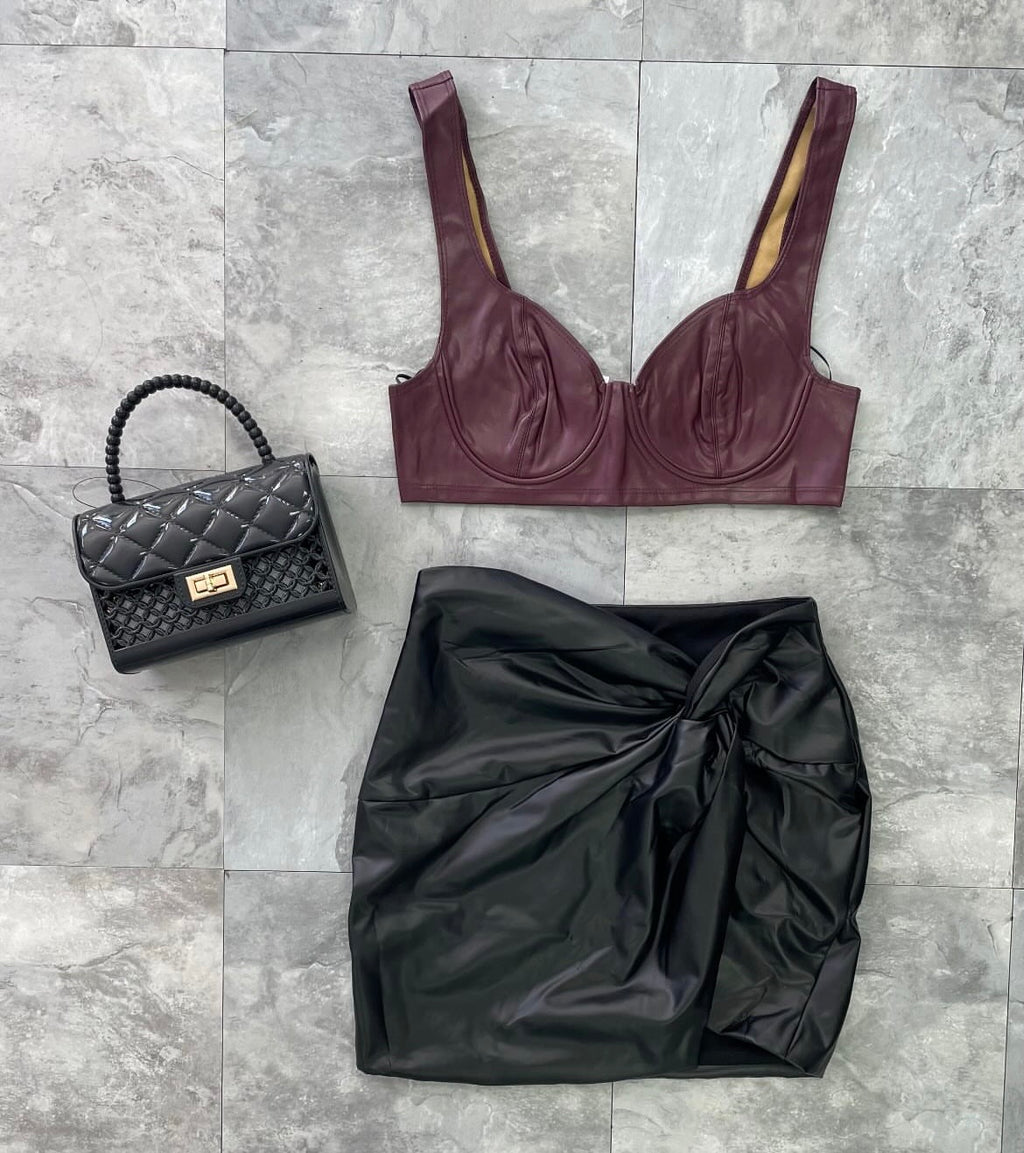 Open Slit Skirt