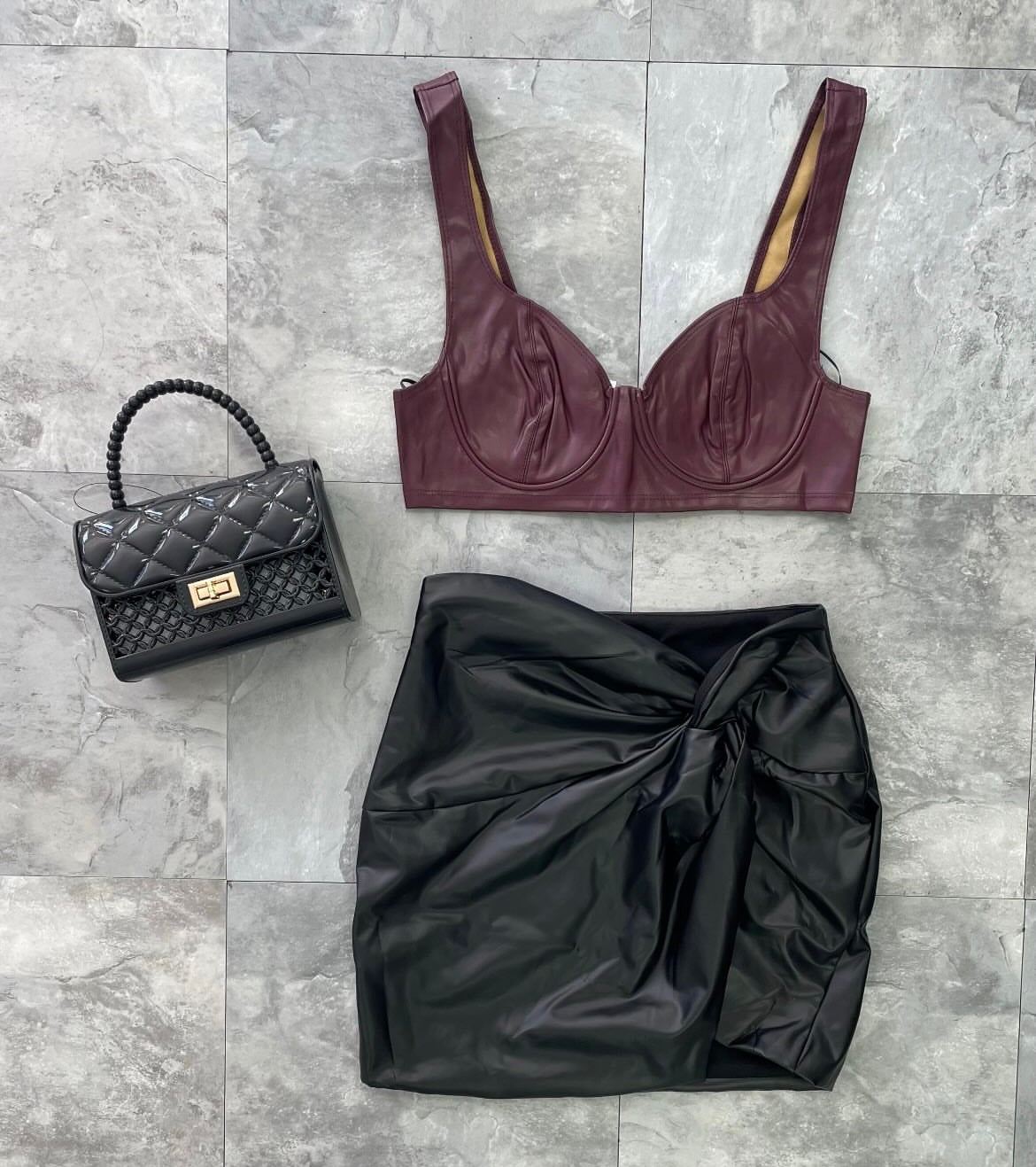 Open Slit Skirt