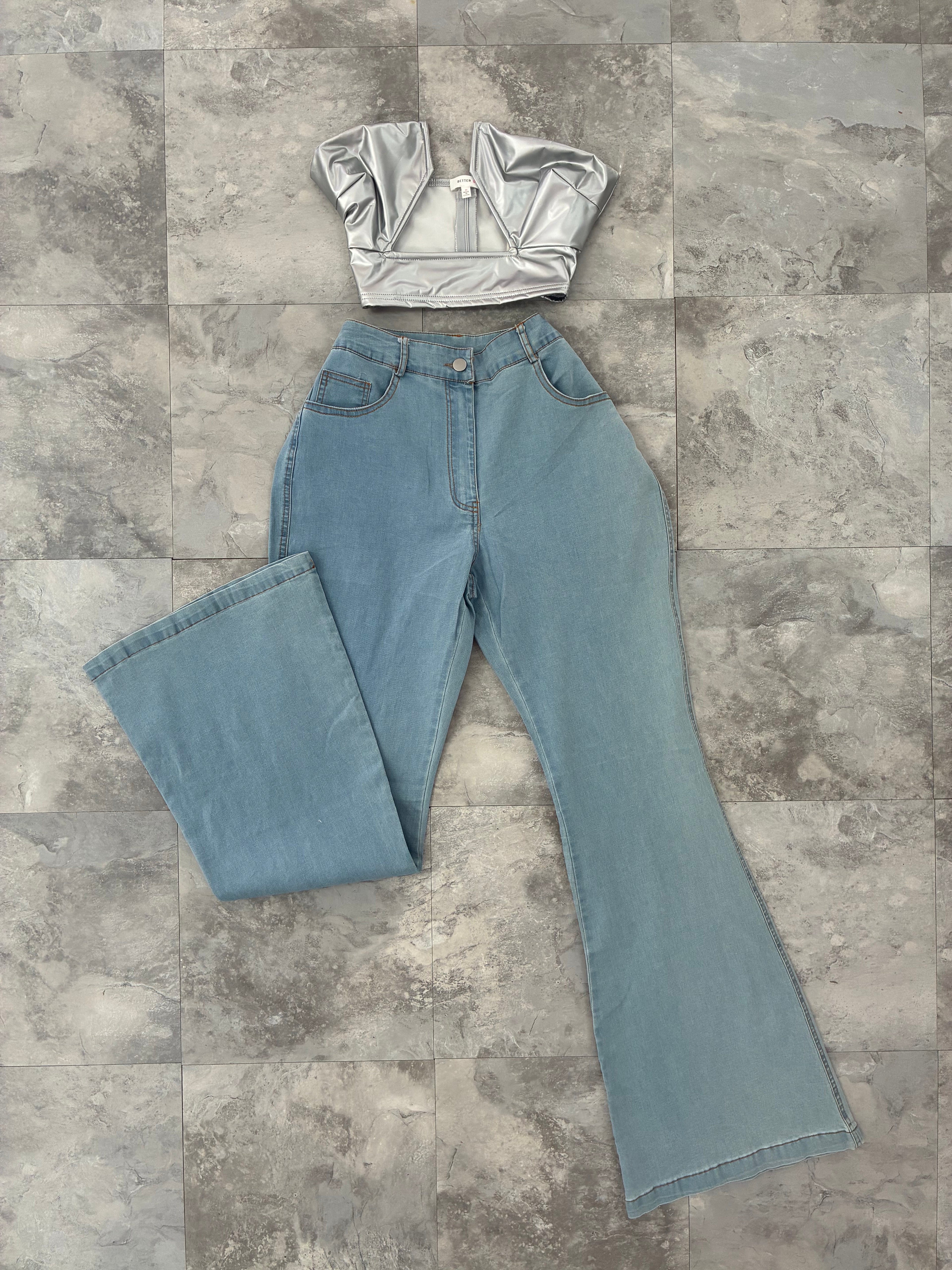 Palazo Light Blue
