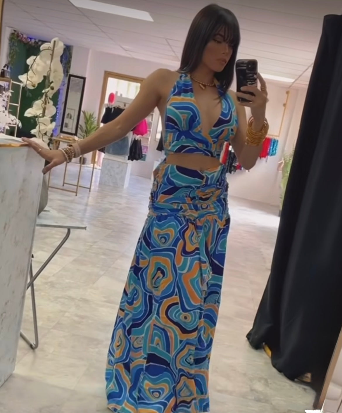 Elena Maxi Set