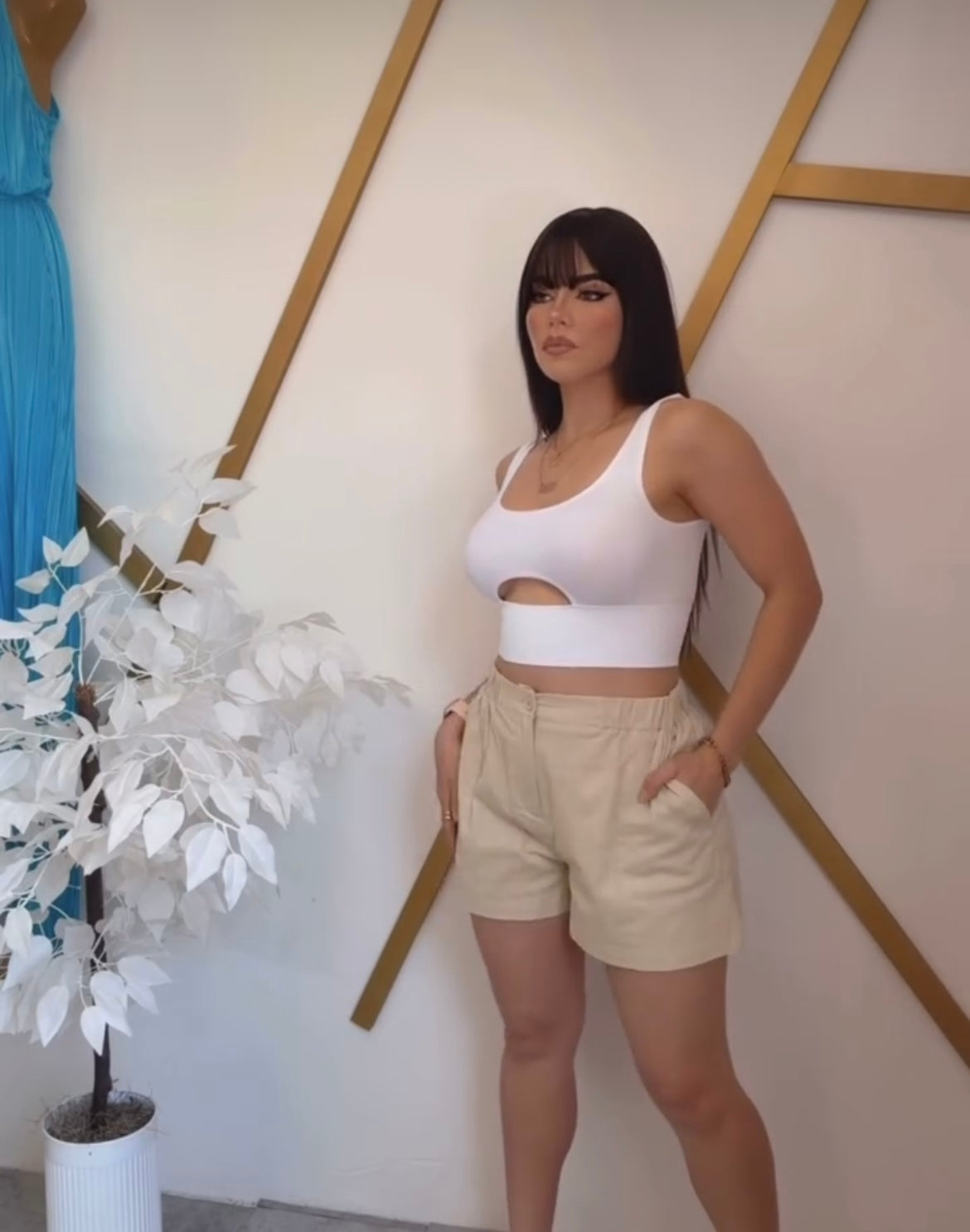 Linen Budah Short