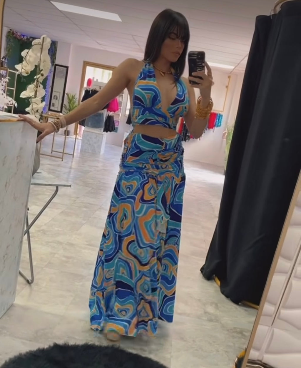 Elena Maxi Set