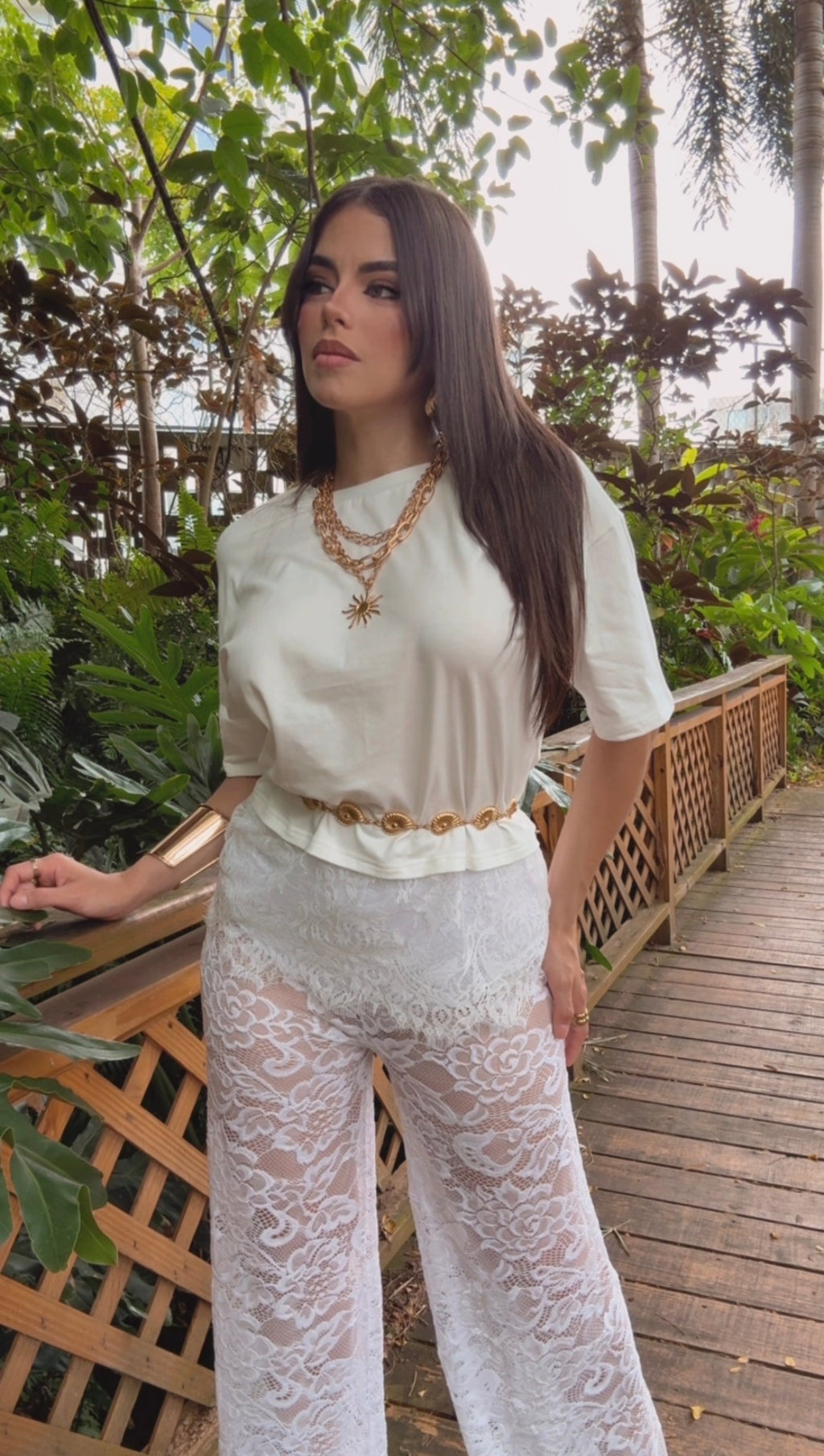 Lace Tshirt