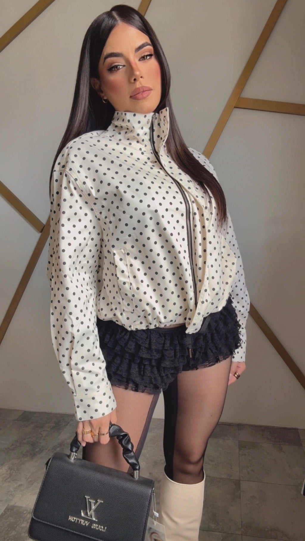 Polka Dot Jacket