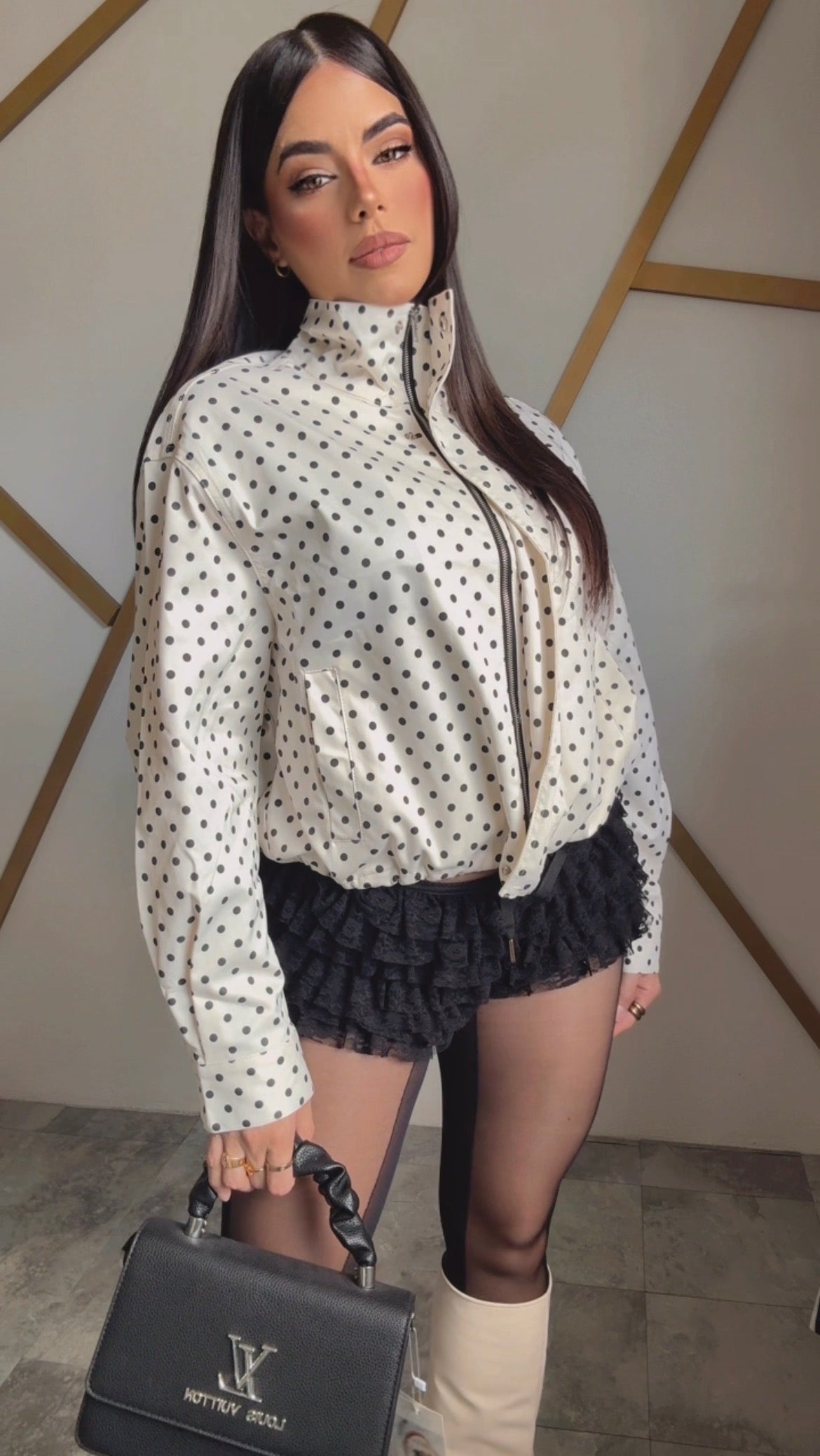 Polka Dot Jacket