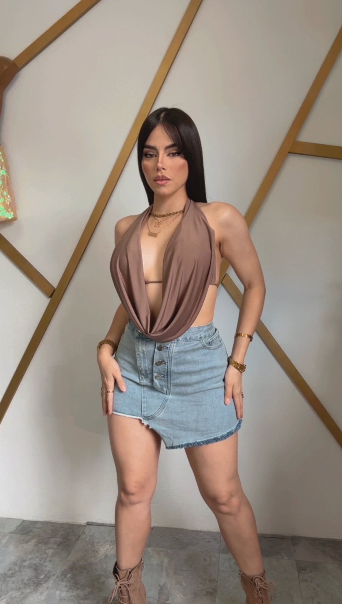 Denim Skirt