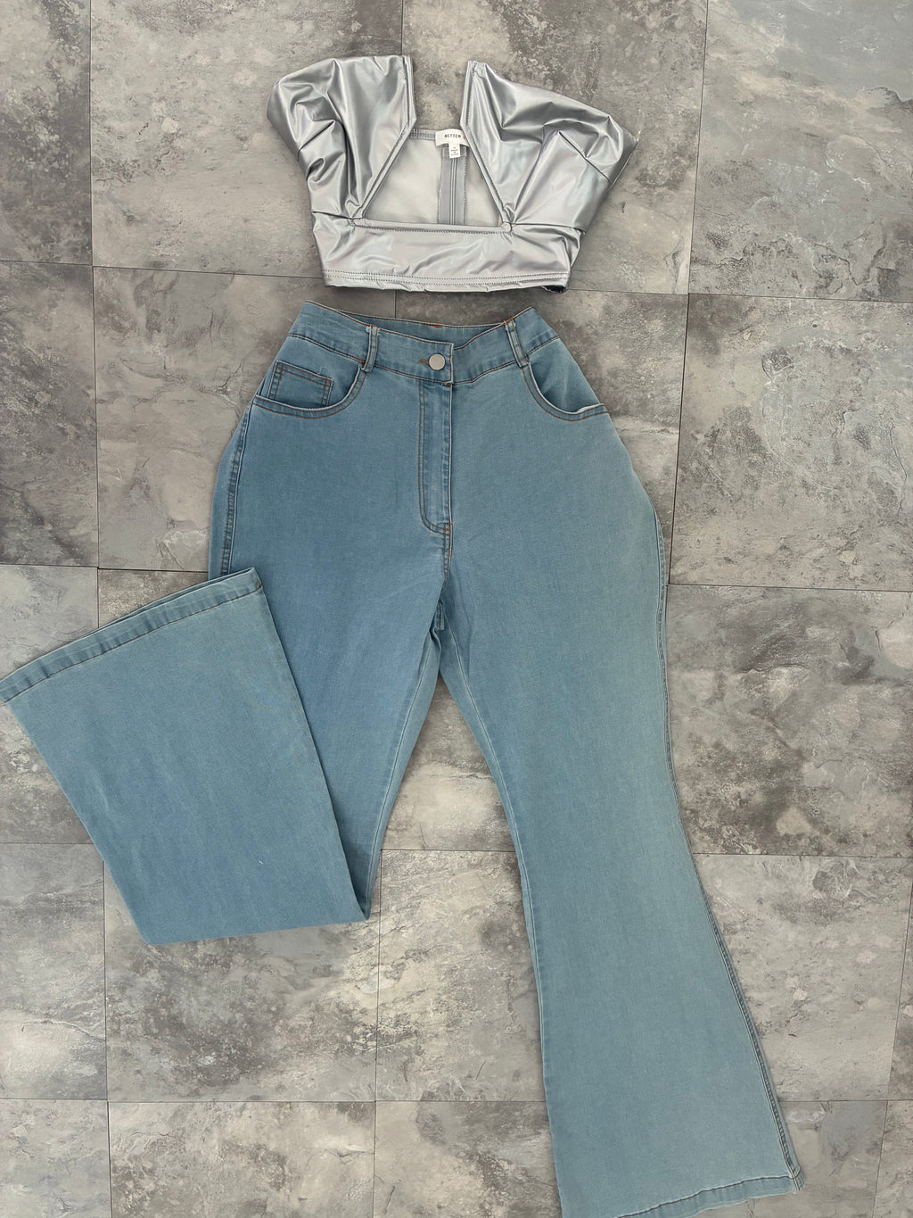 Palazo Light Blue