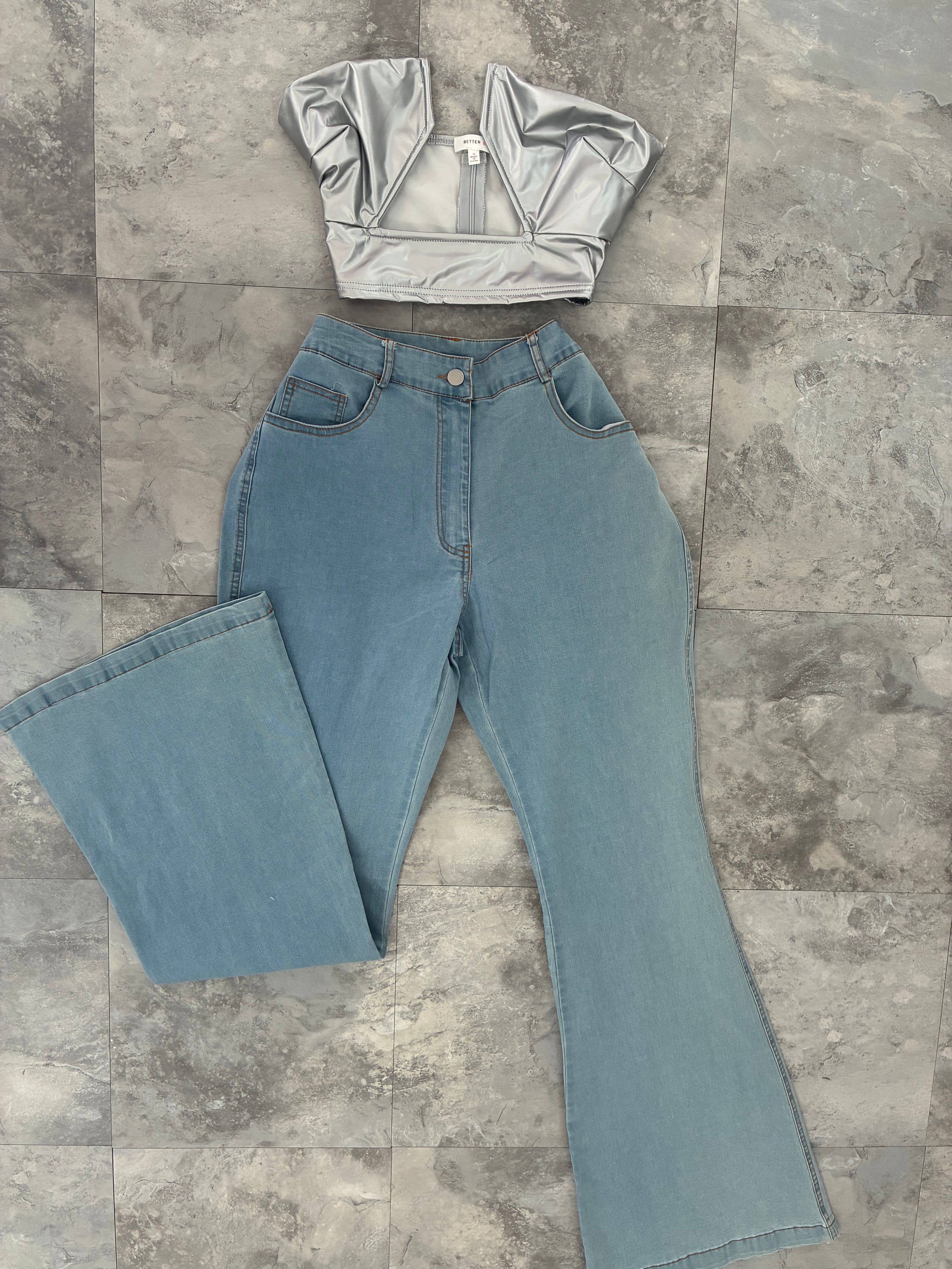 Palazo Light Blue