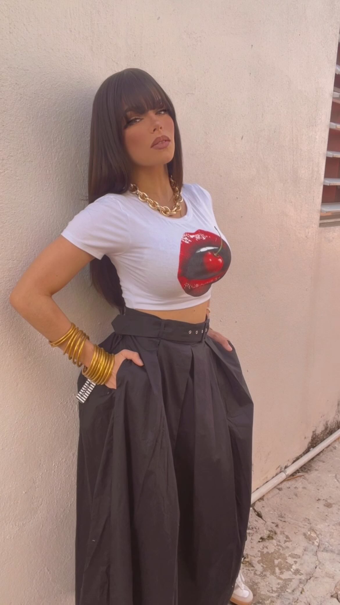 Midi Belt Skirt