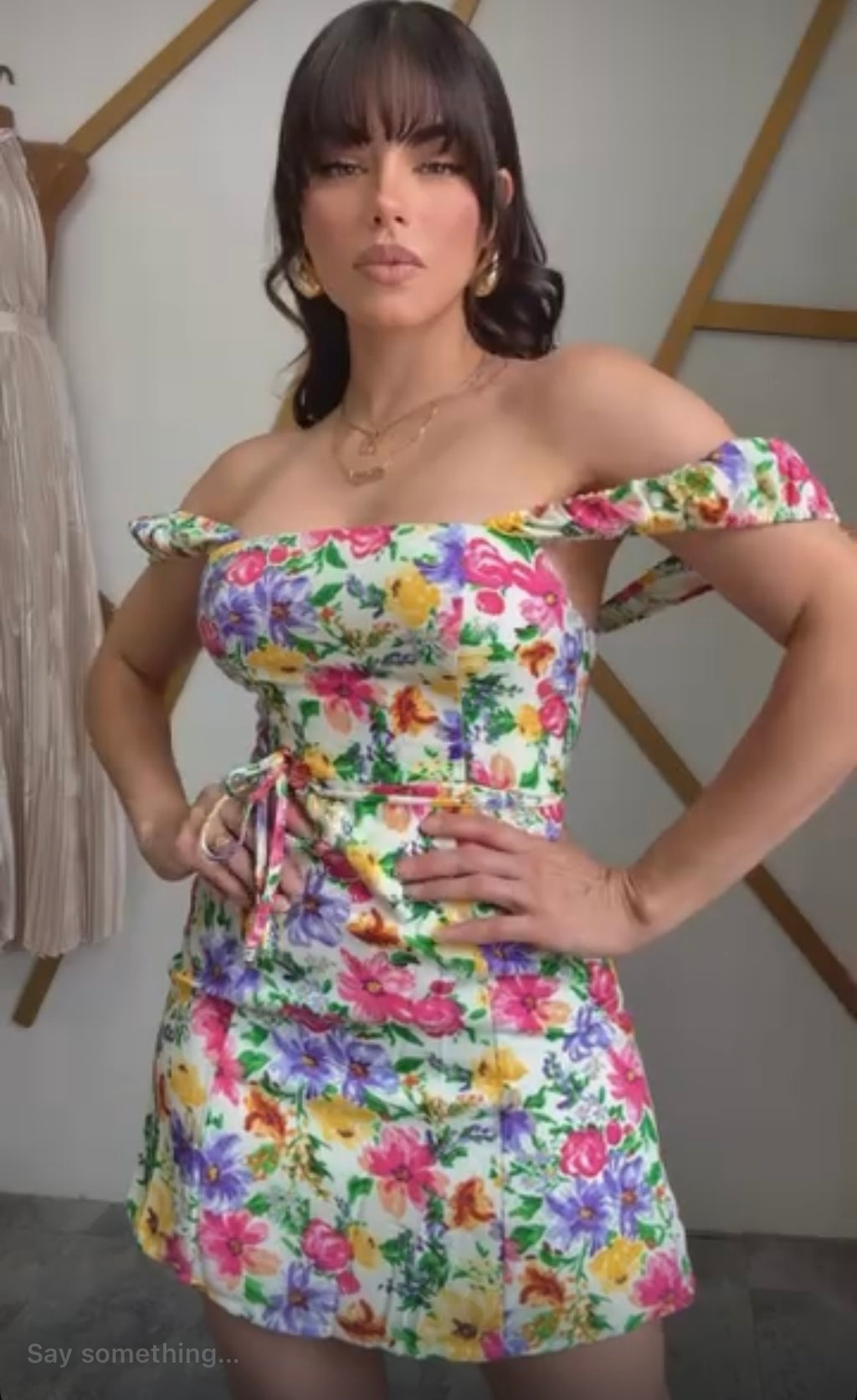 Floral Fancy Dress