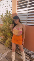 Orange Skirt