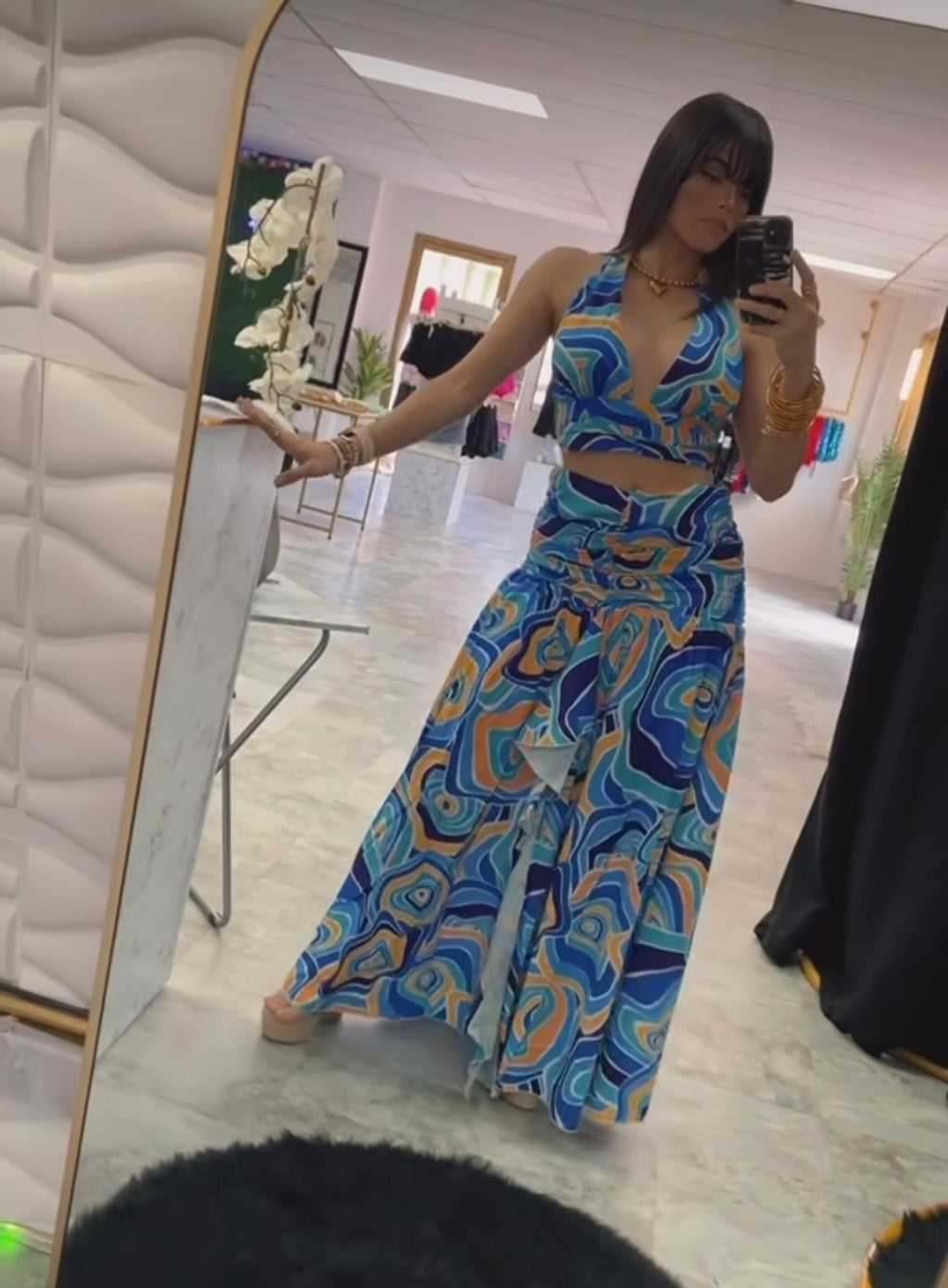 Elena Maxi Set