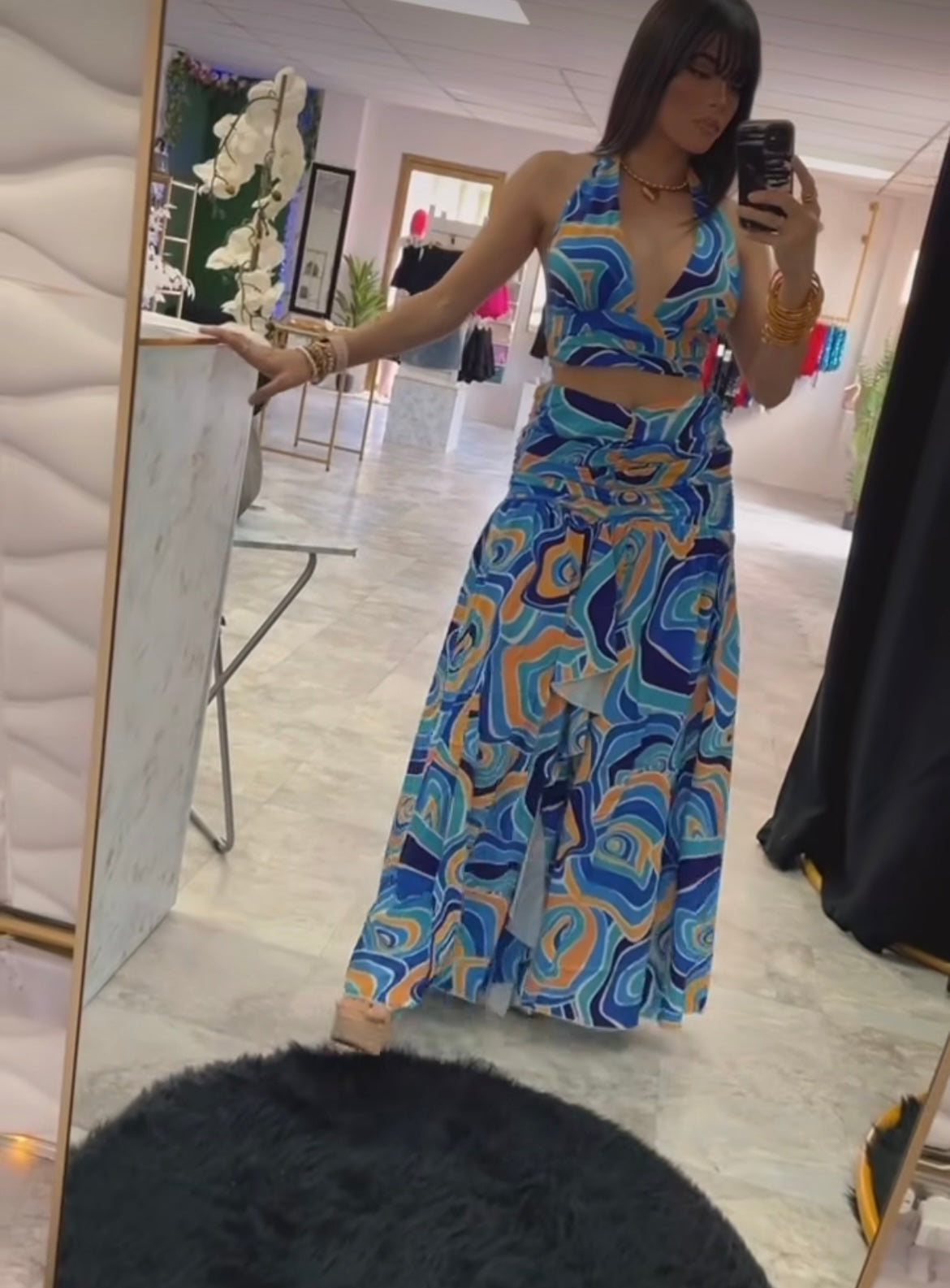 Elena Maxi Set