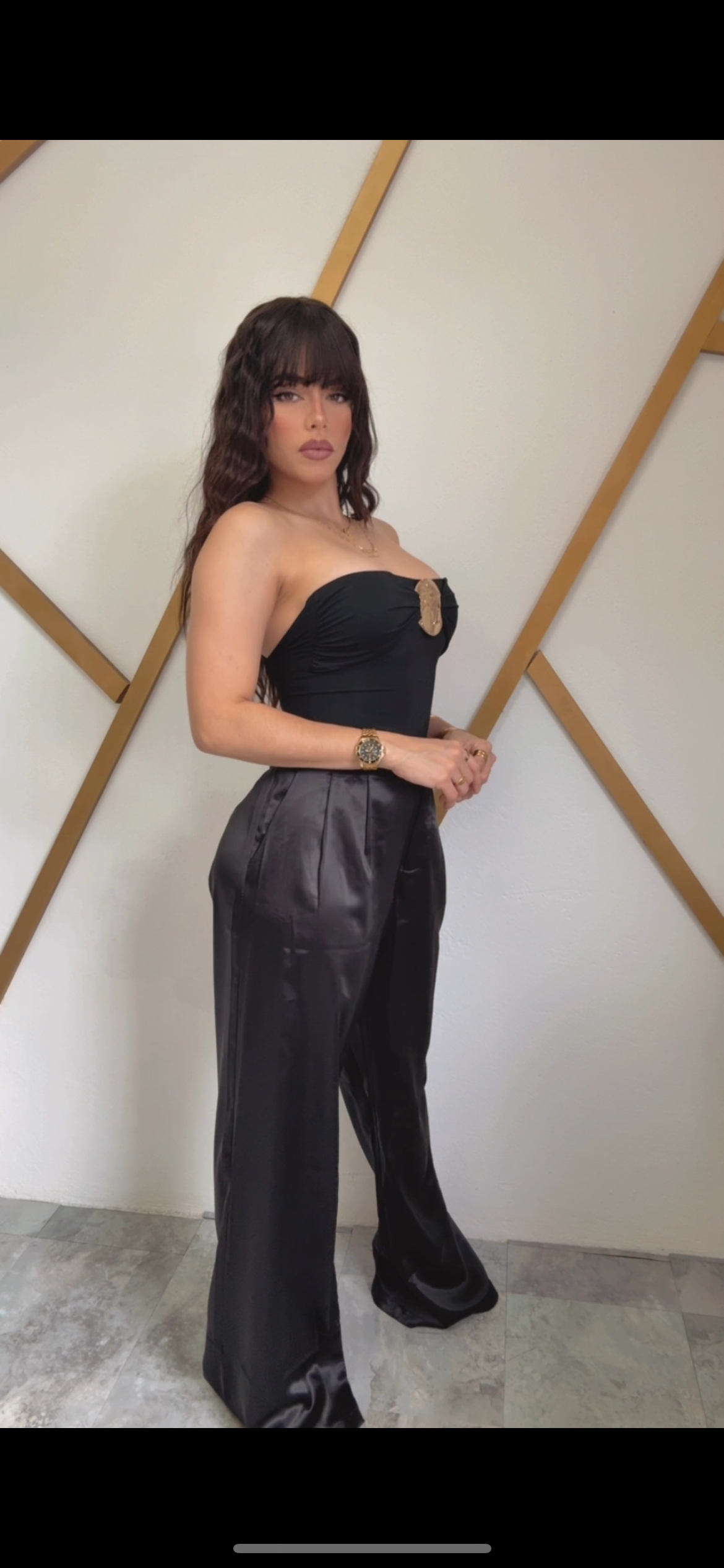 Elegant Bodysuit Black