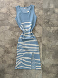 Zebra Midi Dress