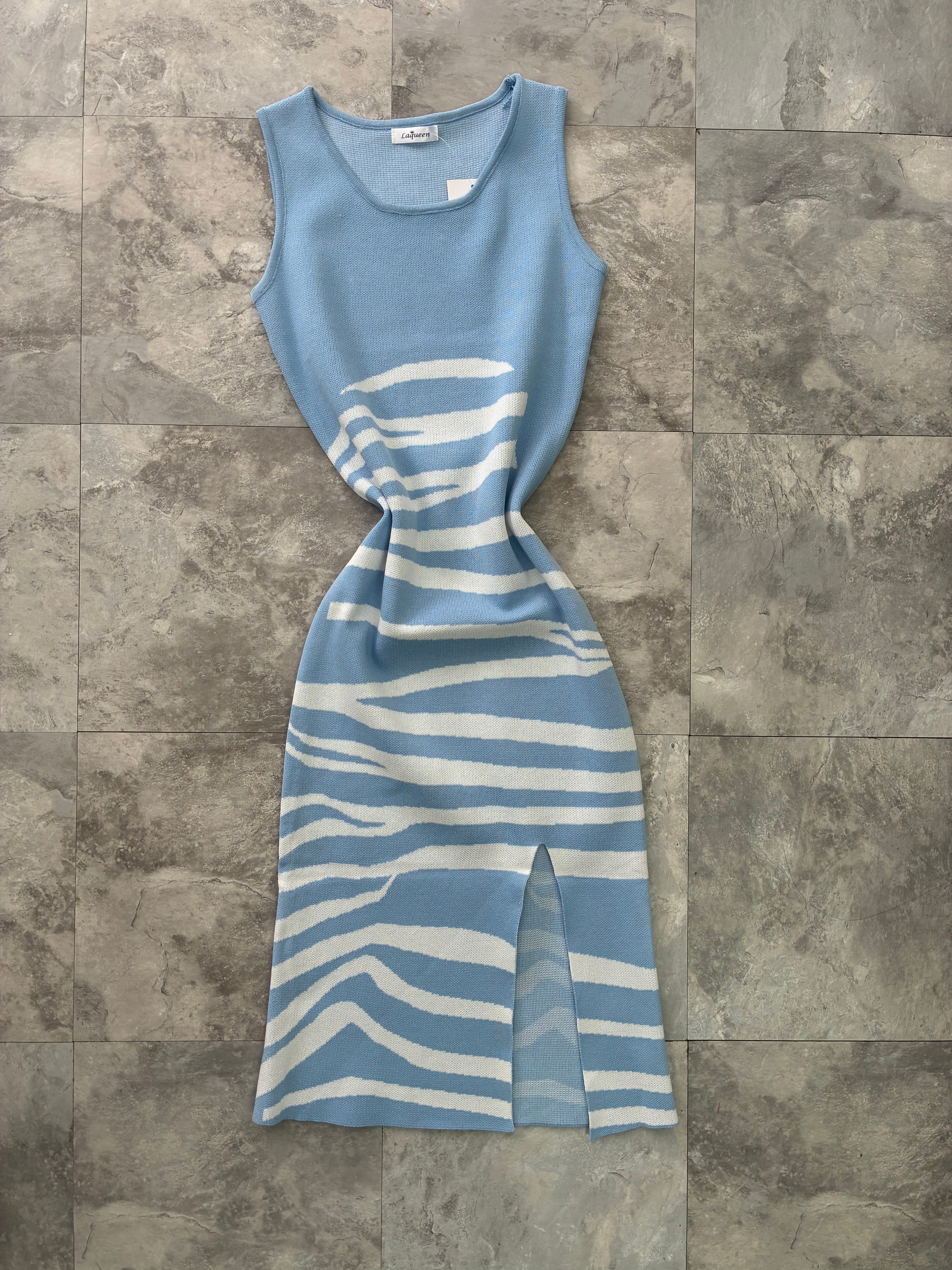 Zebra Midi Dress