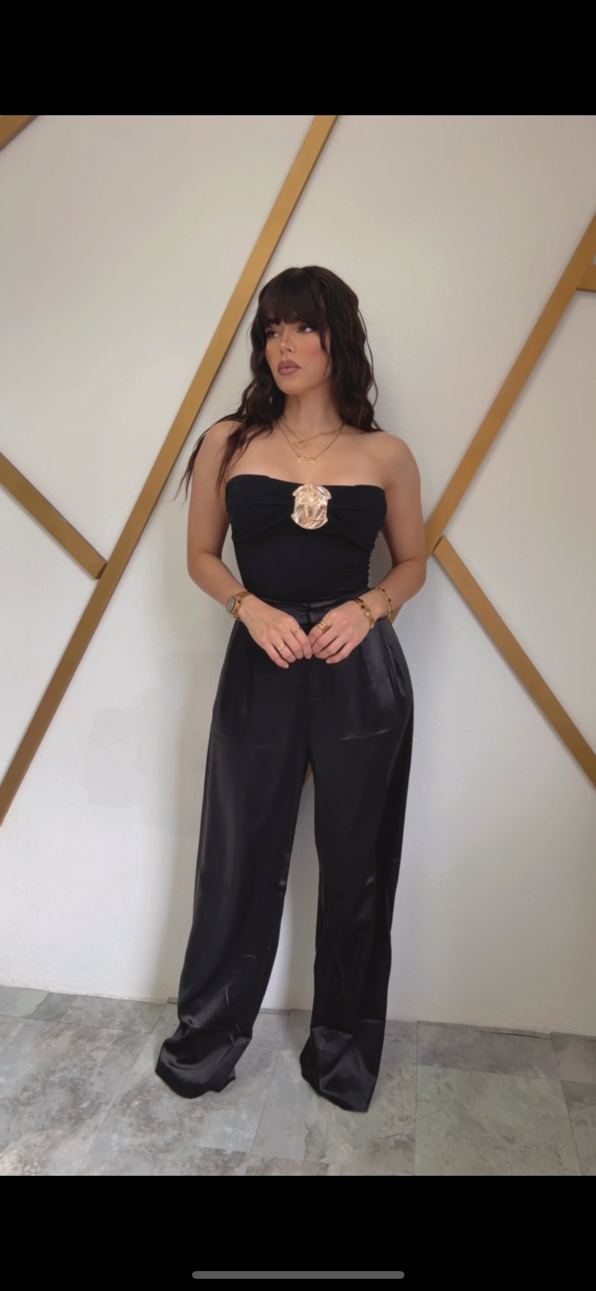 Elegant Bodysuit Black