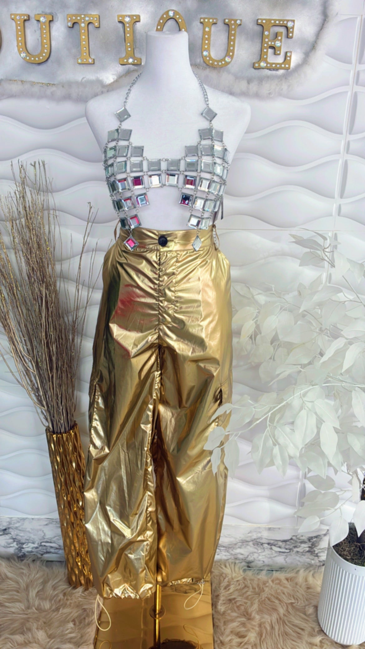 Metallic Cargo Gold