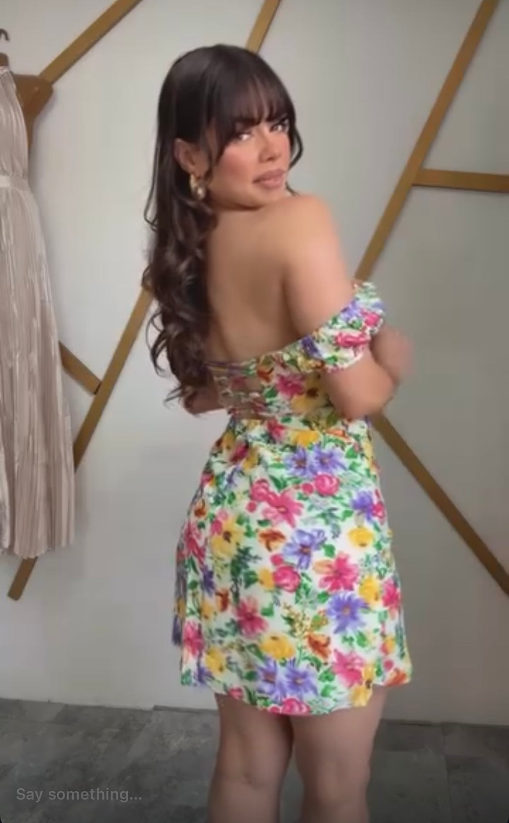 Floral Fancy Dress