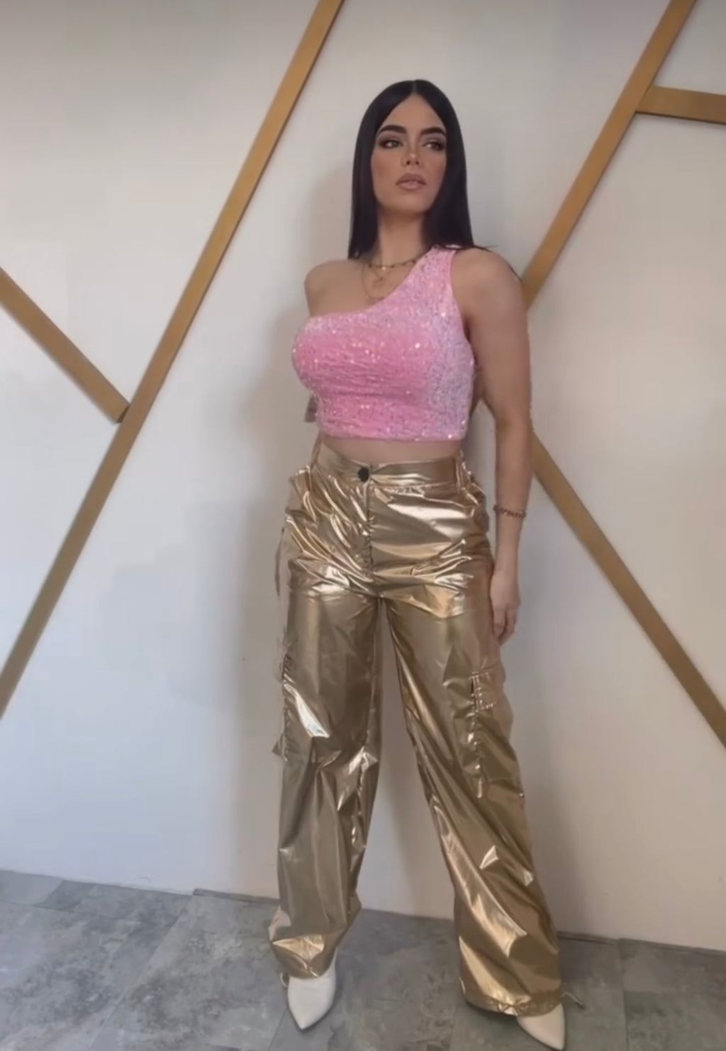 Metallic Cargo Gold