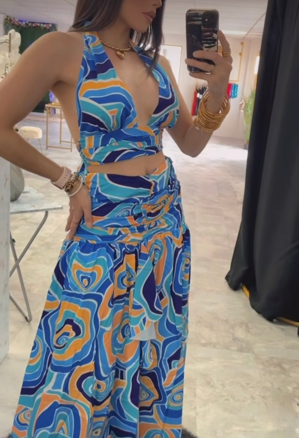 Elena Maxi Set