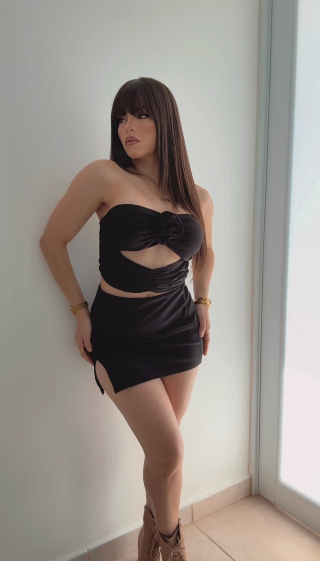 Flower Tube Crop Top