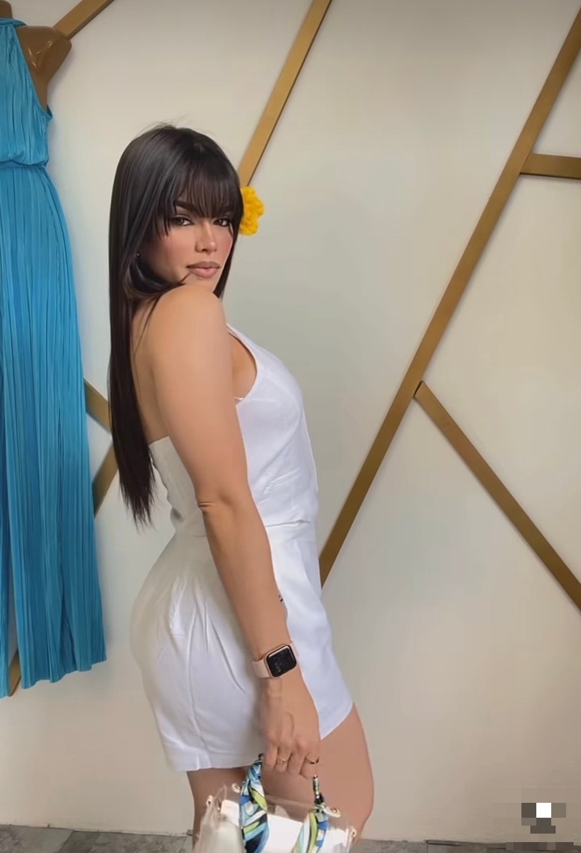 White Vest Romper