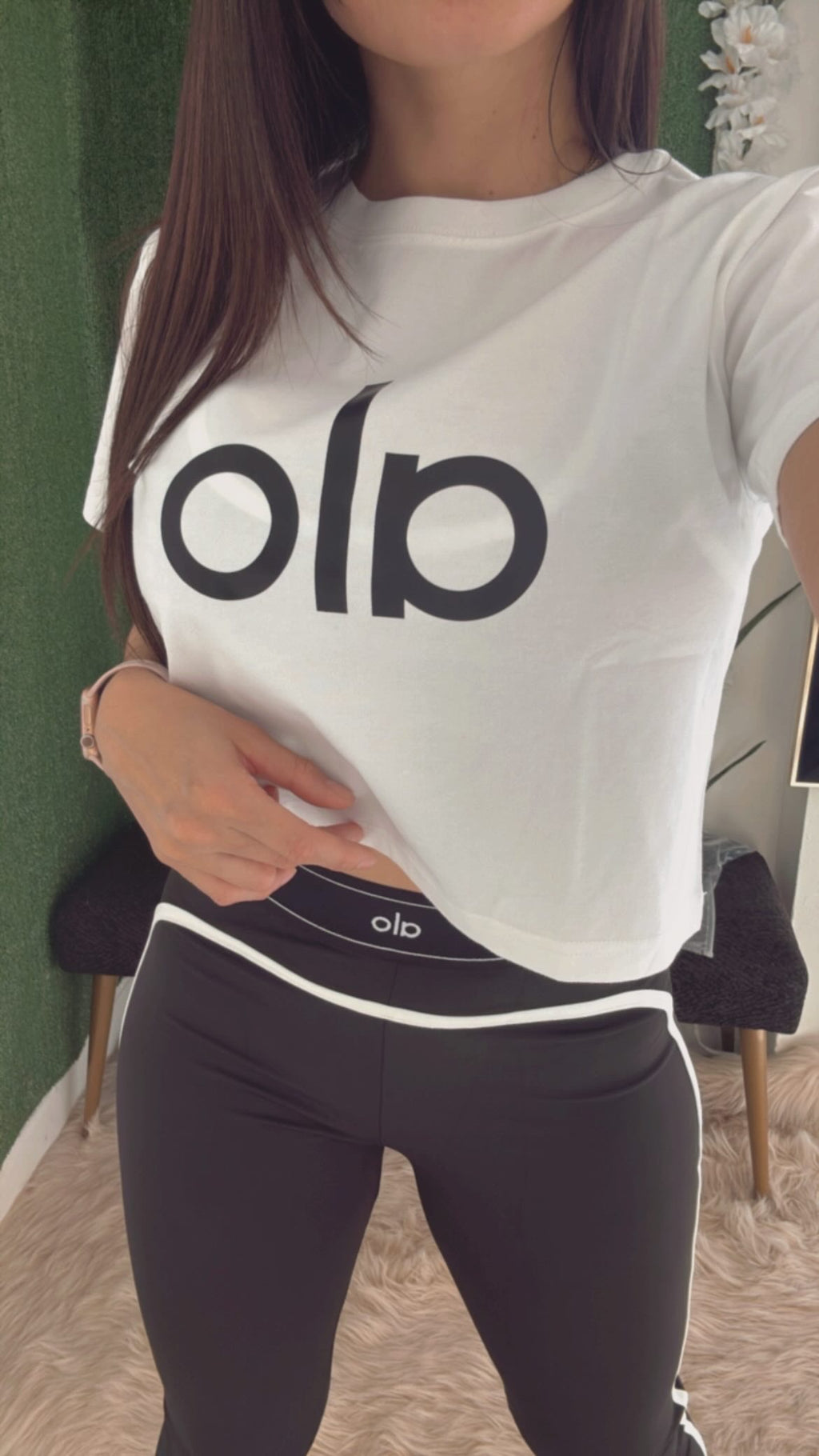 Alo Crop Tshirt