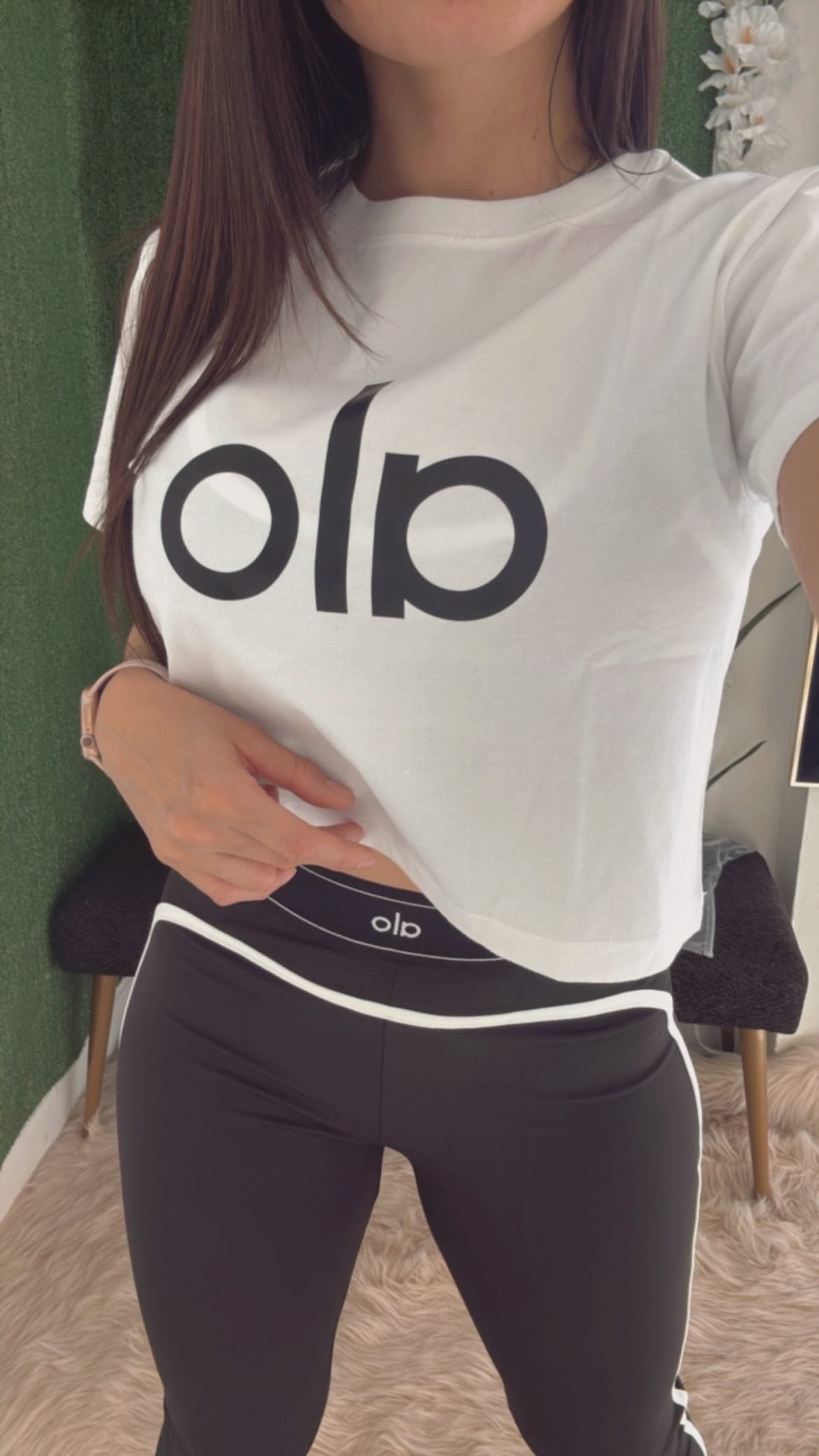 Alo Crop Tshirt