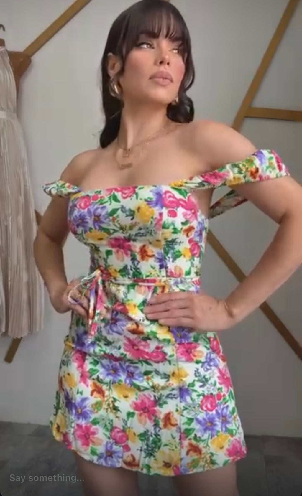 Floral Fancy Dress