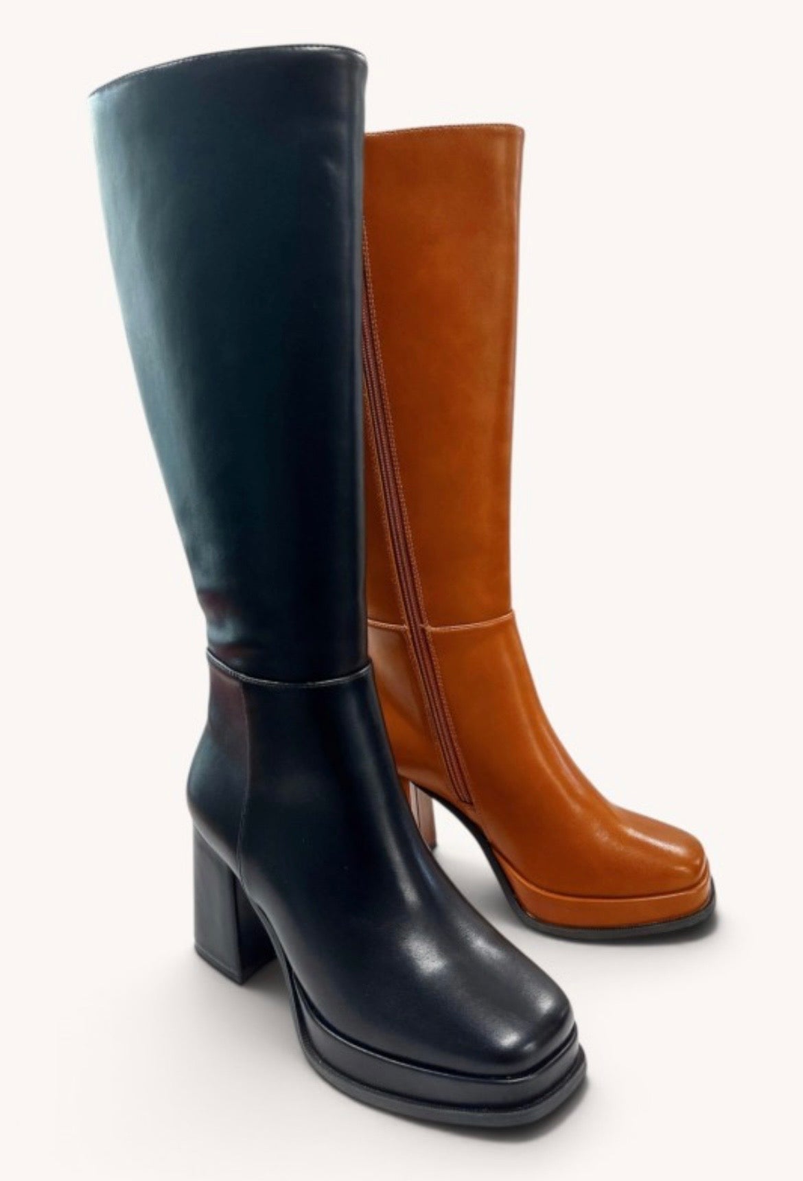 Leather Black Boots
