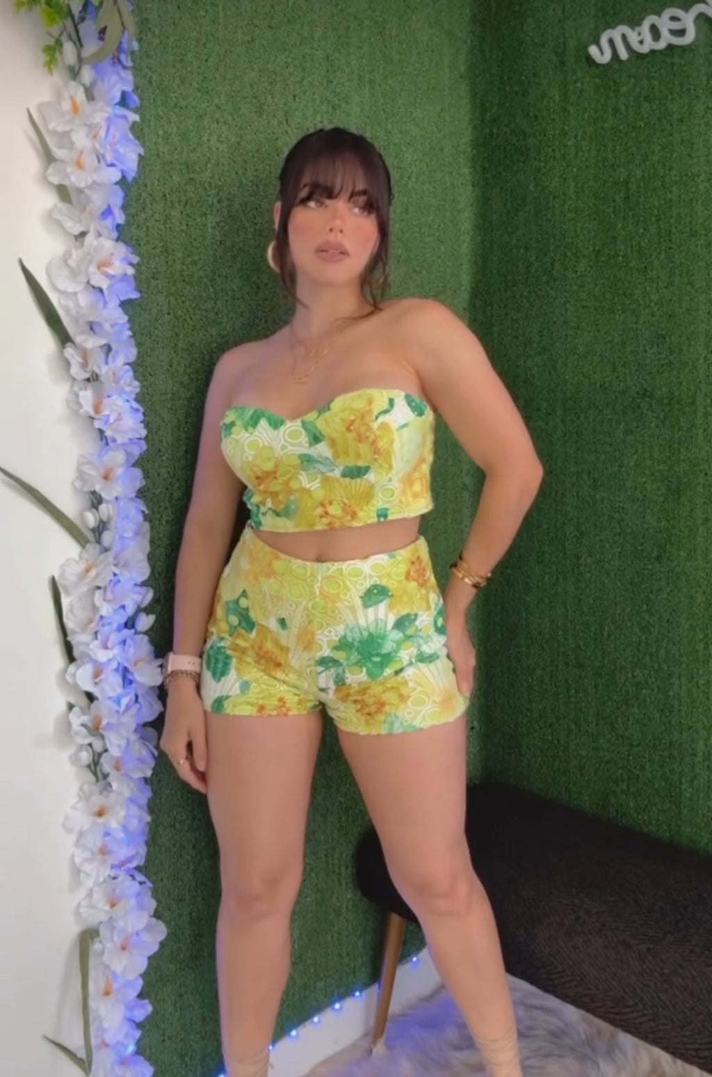Floral Summer Yellow Set