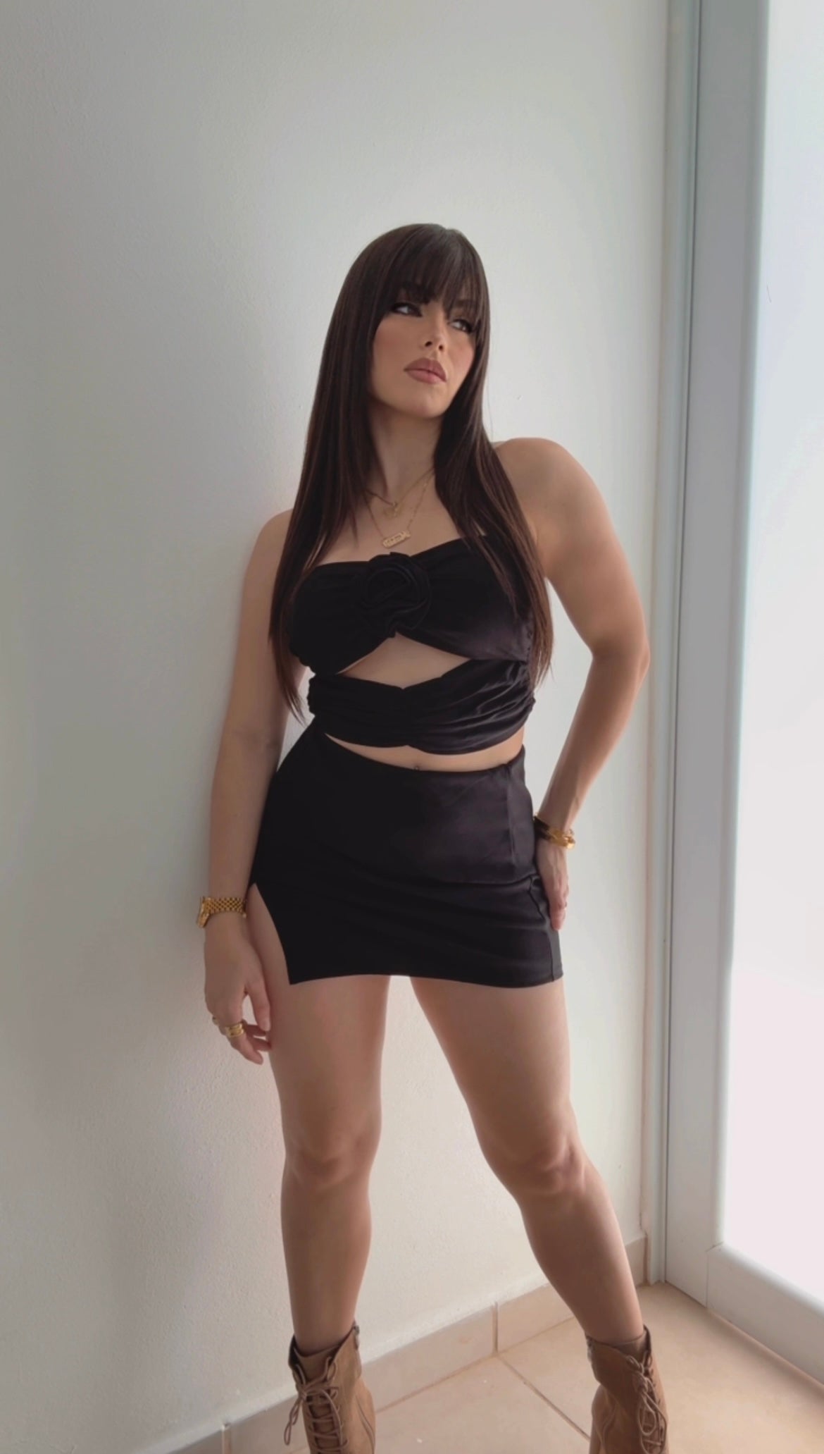 Flower Tube Crop Top