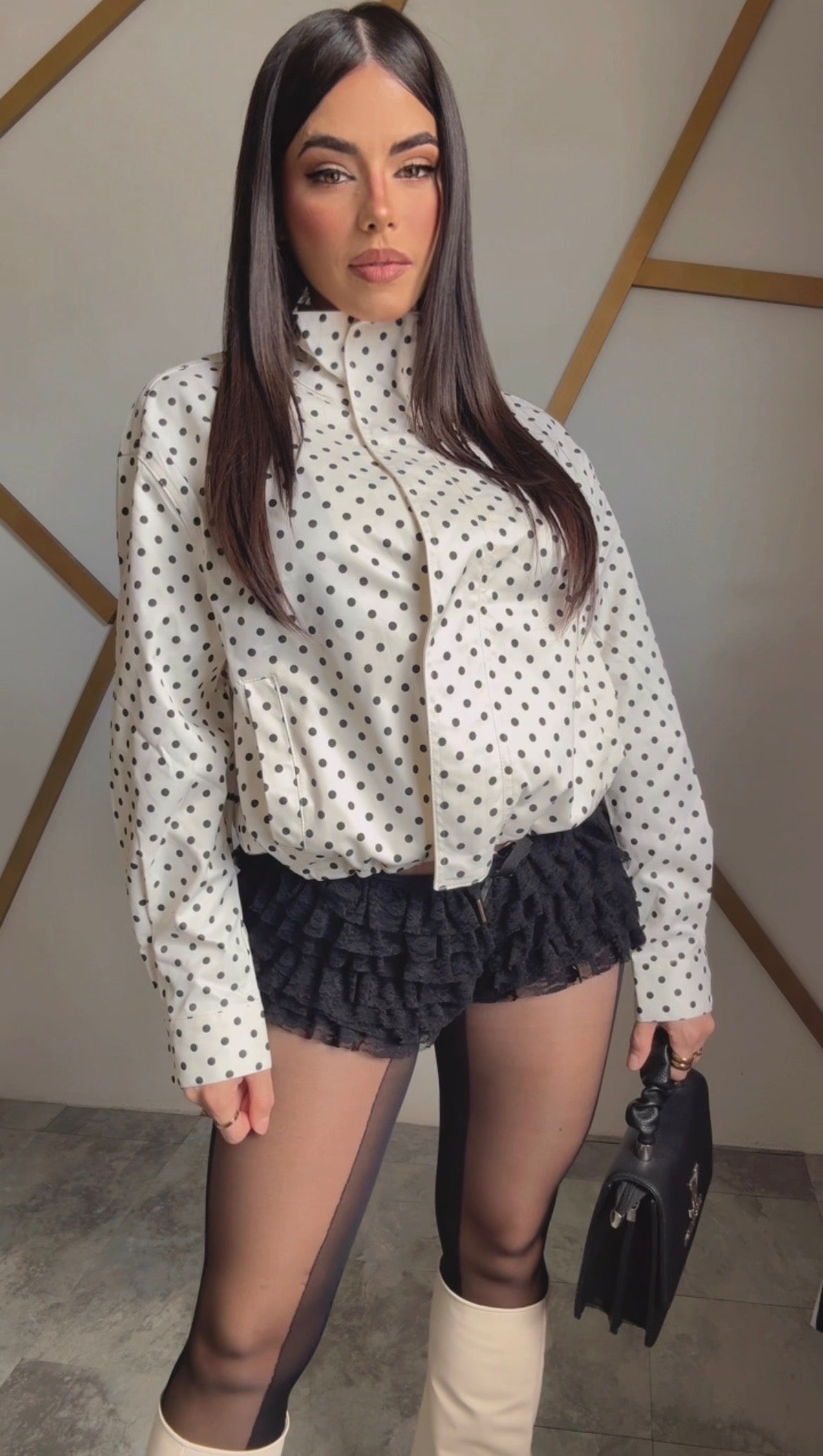 Polka Dot Jacket