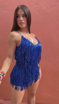 Fringe Bikini Romper