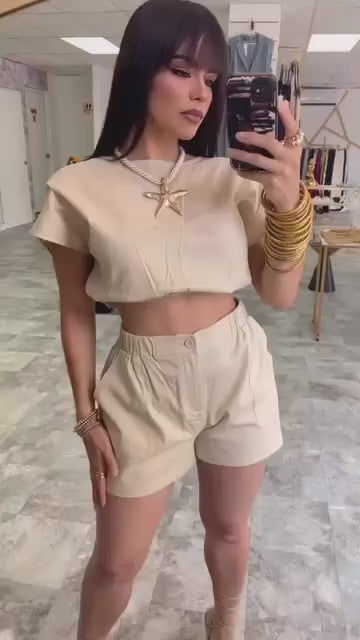 Linen Budah Short