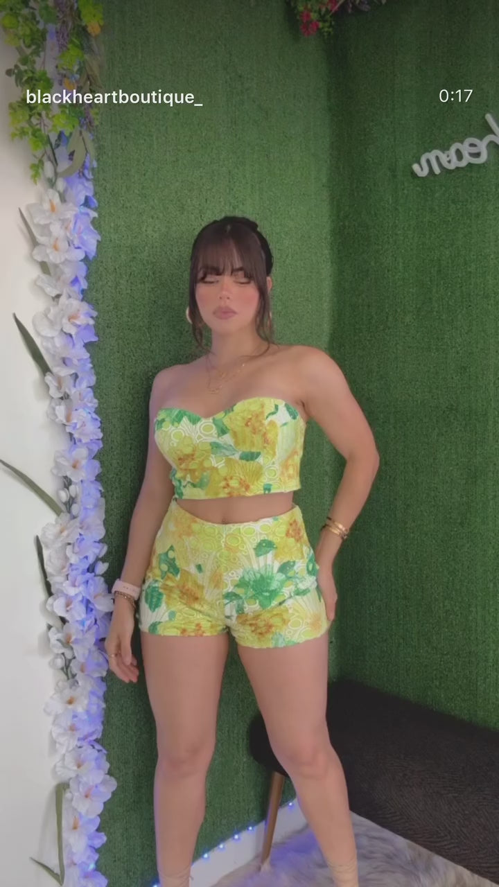 Floral Summer Yellow Set